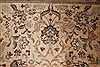Tabriz Beige Hand Knotted 99 X 130  Area Rug 400-16789 Thumb 6