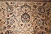 Tabriz Beige Hand Knotted 99 X 130 Area Rug 400-16789 Thumb 6