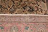 Tabriz Beige Hand Knotted 99 X 130  Area Rug 400-16789 Thumb 10