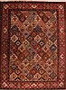 Tabriz Brown Hand Knotted 97 X 122  Area Rug 400-16791 Thumb 0