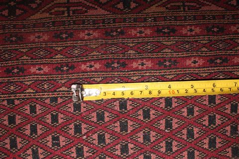 Bokhara Green Hand Knotted 91 X 113 Area Rug 400-16792 Image 1