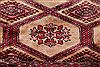 Bokhara Green Hand Knotted 91 X 113 Area Rug 400-16792 Thumb 5