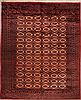 Bokhara Green Hand Knotted 91 X 113 Area Rug 400-16792 Thumb 0
