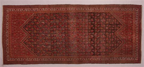 Malayer Red Hand Knotted 71 X 161 Area Rug 400-16794 Image 1
