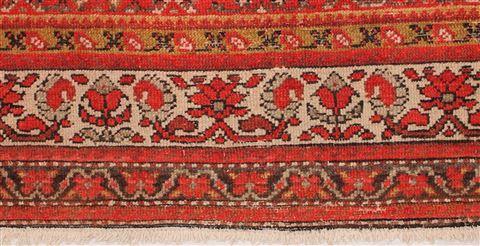 Malayer Red Hand Knotted 71 X 161 Area Rug 400-16794 Image 5