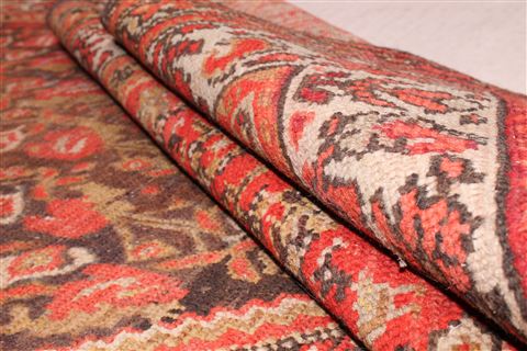 Malayer Red Hand Knotted 71 X 161 Area Rug 400-16794 Image 9