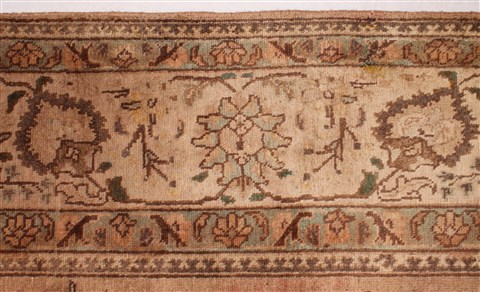 Tabriz Purple Hand Knotted 98 X 130 Area Rug 400-16796 Image 10