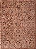 Tabriz Purple Hand Knotted 98 X 130 Area Rug 400-16796 Thumb 5