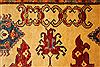 Kazak Yellow Hand Knotted 88 X 1211  Area Rug 400-16797 Thumb 8