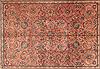 Tabriz Purple Hand Knotted 98 X 130  Area Rug 400-16798 Thumb 7