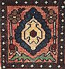 Bakhtiar Brown Hand Knotted 94 X 116  Area Rug 400-16803 Thumb 13
