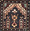 Bakhtiar Brown Hand Knotted 94 X 116  Area Rug 400-16803 Thumb 15