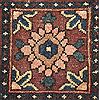 Bakhtiar Brown Hand Knotted 94 X 116  Area Rug 400-16803 Thumb 21