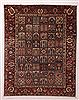 Bakhtiar Brown Hand Knotted 94 X 116  Area Rug 400-16803 Thumb 26