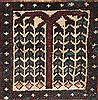 Bakhtiar Brown Hand Knotted 94 X 116  Area Rug 400-16803 Thumb 8