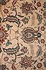 Tabriz White Hand Knotted 96 X 131  Area Rug 400-16804 Thumb 11