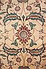 Tabriz White Hand Knotted 96 X 131  Area Rug 400-16804 Thumb 12