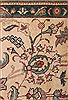Tabriz White Hand Knotted 96 X 131  Area Rug 400-16804 Thumb 19