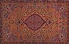 Khoy Orange Hand Knotted 77 X 108  Area Rug 400-16806 Thumb 6