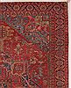 Heriz Red Hand Knotted 96 X 126 Area Rug 400-16808 Thumb 18