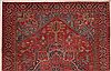 Heriz Red Hand Knotted 96 X 126 Area Rug 400-16808 Thumb 19