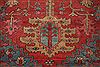 Heriz Red Hand Knotted 96 X 126  Area Rug 400-16808 Thumb 5