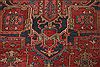 Heriz Red Hand Knotted 96 X 126 Area Rug 400-16808 Thumb 7