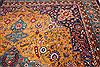 Tabriz Yellow Hand Knotted 98 X 132 Area Rug 400-16809 Thumb 15