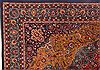 Tabriz Yellow Hand Knotted 98 X 132  Area Rug 400-16809 Thumb 4