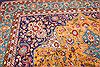 Tabriz Yellow Hand Knotted 98 X 132 Area Rug 400-16809 Thumb 8