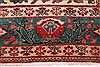 Tabriz Red Hand Knotted 811 X 120  Area Rug 400-16810 Thumb 8