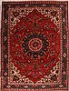 Tabriz Red Hand Knotted 811 X 120  Area Rug 400-16810 Thumb 0