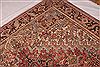 Heriz Red Hand Knotted 99 X 127  Area Rug 400-16811 Thumb 16