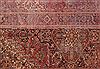 Heriz Red Hand Knotted 99 X 127  Area Rug 400-16811 Thumb 21
