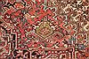 Heriz Red Hand Knotted 99 X 127  Area Rug 400-16811 Thumb 11