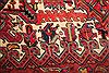 Heriz Red Hand Knotted 99 X 134  Area Rug 400-16812 Thumb 15