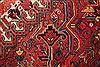 Heriz Red Hand Knotted 99 X 134 Area Rug 400-16812 Thumb 19