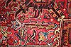 Heriz Red Hand Knotted 99 X 134 Area Rug 400-16812 Thumb 20