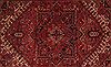 Heriz Red Hand Knotted 99 X 134  Area Rug 400-16812 Thumb 4