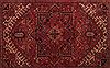 Heriz Red Hand Knotted 99 X 134  Area Rug 400-16812 Thumb 5