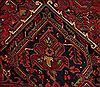 Heriz Red Hand Knotted 99 X 134  Area Rug 400-16812 Thumb 12