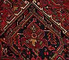 Heriz Red Hand Knotted 99 X 134 Area Rug 400-16812 Thumb 12