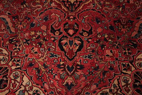 Ardebil Red Hand Knotted 98 X 133 Area Rug 400-16813 Image 4