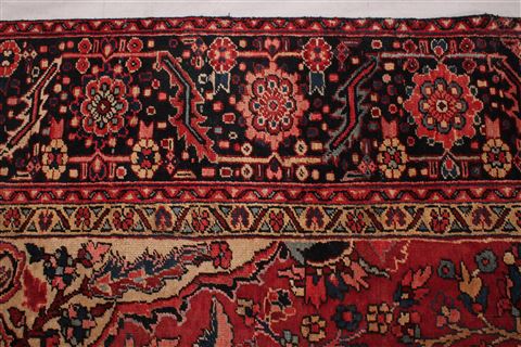 Ardebil Red Hand Knotted 98 X 133 Area Rug 400-16813 Image 8