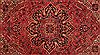 Ardebil Red Hand Knotted 98 X 133  Area Rug 400-16813 Thumb 14