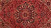 Ardebil Red Hand Knotted 98 X 133 Area Rug 400-16813 Thumb 14