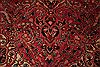 Ardebil Red Hand Knotted 98 X 133  Area Rug 400-16813 Thumb 4