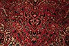 Ardebil Red Hand Knotted 98 X 133 Area Rug 400-16813 Thumb 4