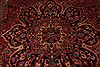 Ardebil Red Hand Knotted 98 X 133 Area Rug 400-16813 Thumb 6