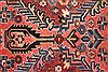 Bakhtiar Red Hand Knotted 98 X 124  Area Rug 400-16814 Thumb 8